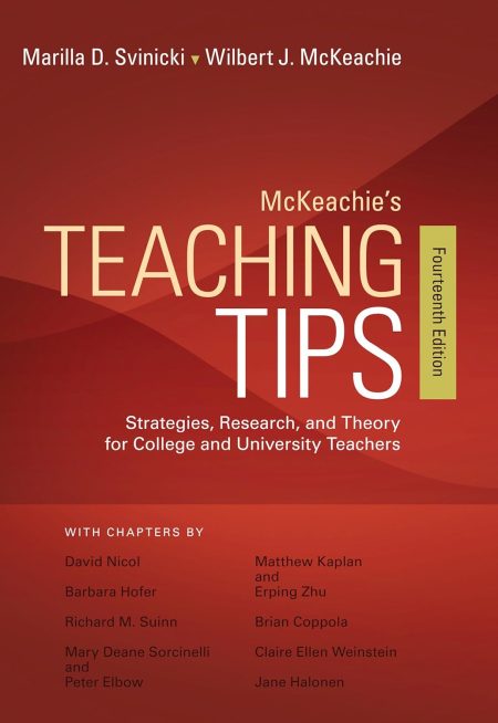 McKeachie’s Teaching Tips 14th Edition